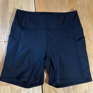 Fabletics bike shorts